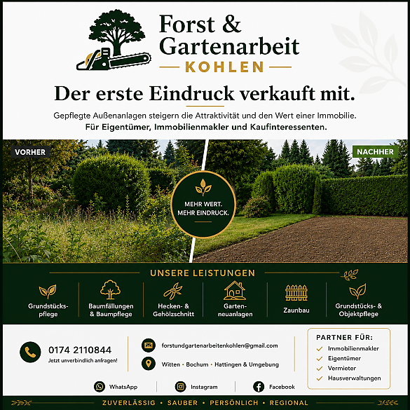 Foto Tipp: Augenanlagen- + Gartenpflege