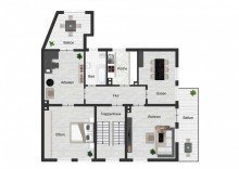 Die OBERGESCHOSS-Wohnung. LORENZ-Angebot in Hattingen: Ruhig + zentral. Solide, gepflegte, zukunftsorientierte 3-Fam.-DHH.