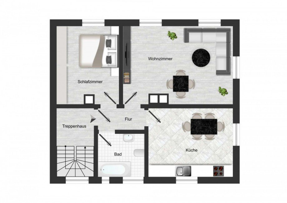 DIE ETAGENGRUNDRISSE; DG gewisse �nderungen Zweifamilienhaus Bochum