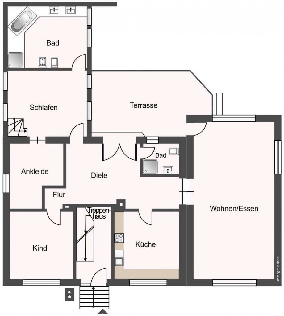Etagenwohnung (1) als evtl. Mehrfamilienhaus Bochum