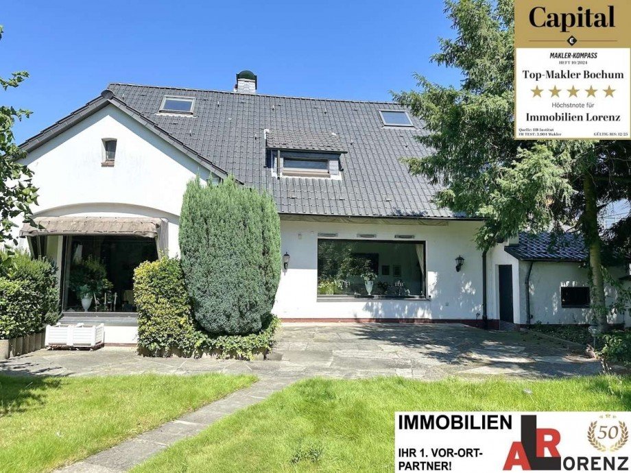 �ber 360 m� Wohn-/Nutzfl. Einfamilienhaus Bochum