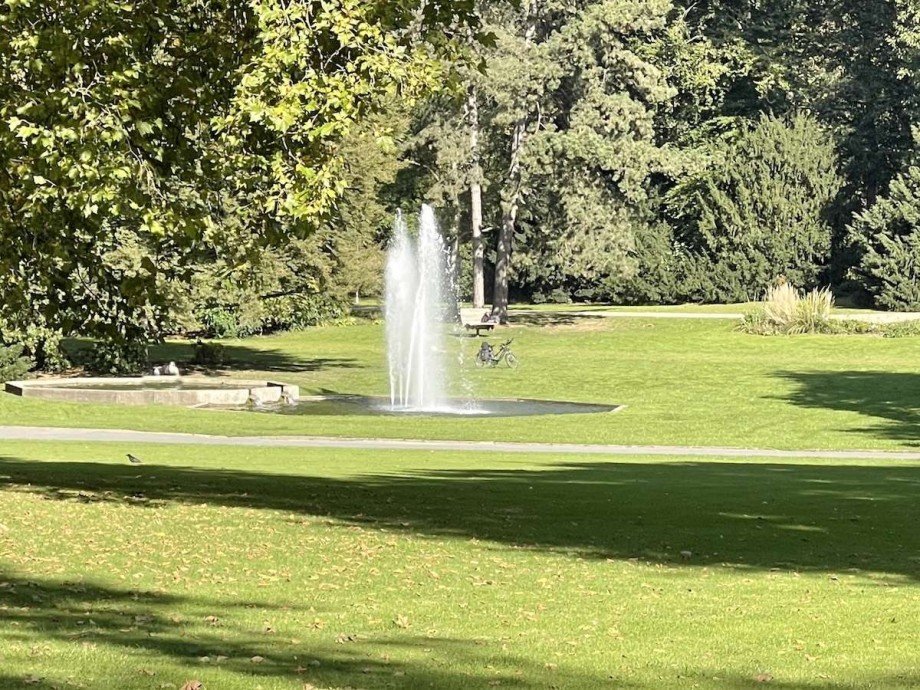 Stadtgarten mit Mehrfamilienhaus Bochum