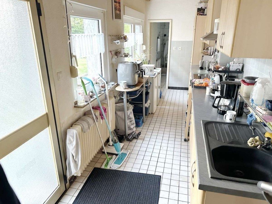 EG rechts: K�che Mehrfamilienhaus Bochum