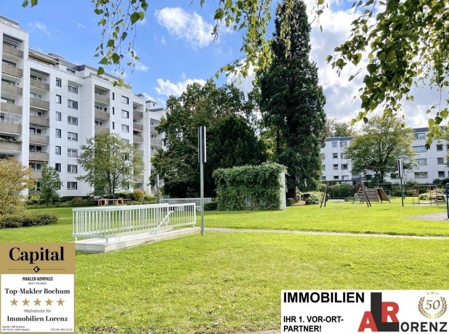 Mit viel Gr�n Wohnung Bochum-Wattenscheid