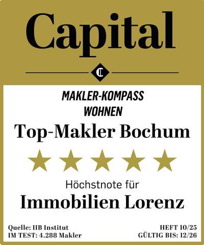 Nr. 2 in Deutschland mit der besten Qualifikation Mehrfamilienhaus Bochum-Wattenscheid