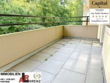 Mit viel Gr�n vor Wohnraum + Ki. - LORENZ-Angebot in �ckendorf/unweit WAT: Parklage. Helle, gut modernisierte 3 1/2-R.-Komfort-Wohnung.