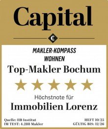 die Nr. 1 mit der besten Qualifikation LORENZ-Angebot in Hordel: Generationenhaus. Mit 2- o. 3-Wohnungen. Wird komplett frei. 987 m� Grd