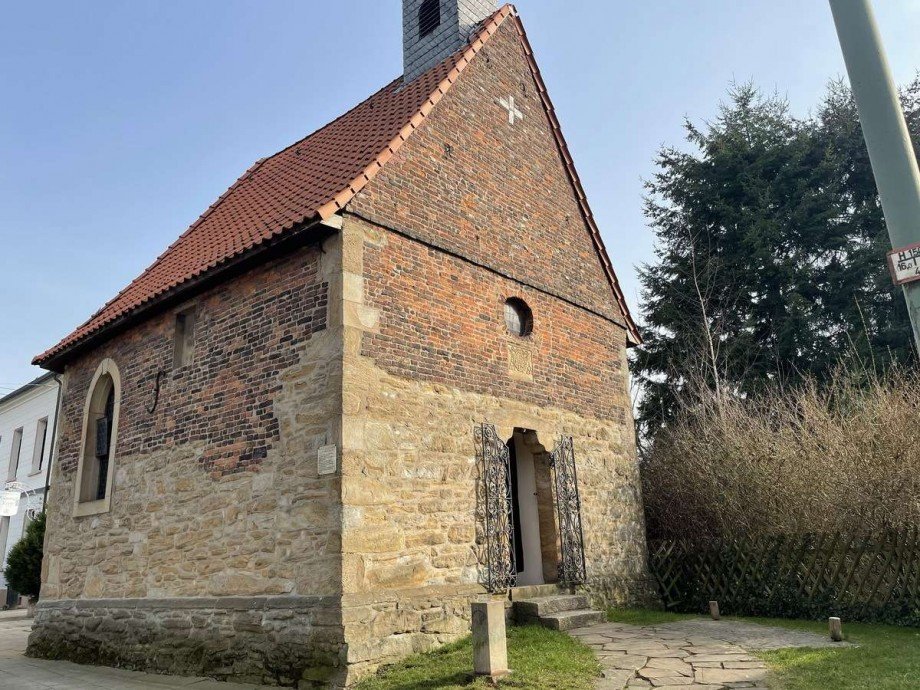 Pilgerkapelle St. Bartholom�us, um 1390, Einfamilienhaus Bochum