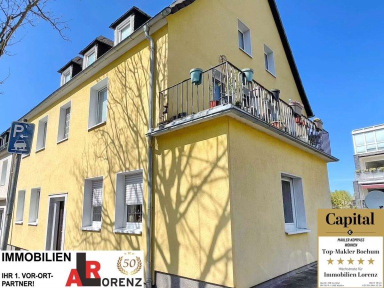 Zukunftsorientierte 3-Fam.-Doppelh�fte. Hattingen Mehrfamilienhaus LORENZ-Angebot in Hattingen: Ruhig + zentral. Solide, gepflegte, zukunftsorientierte 3-Fam.-DHH.