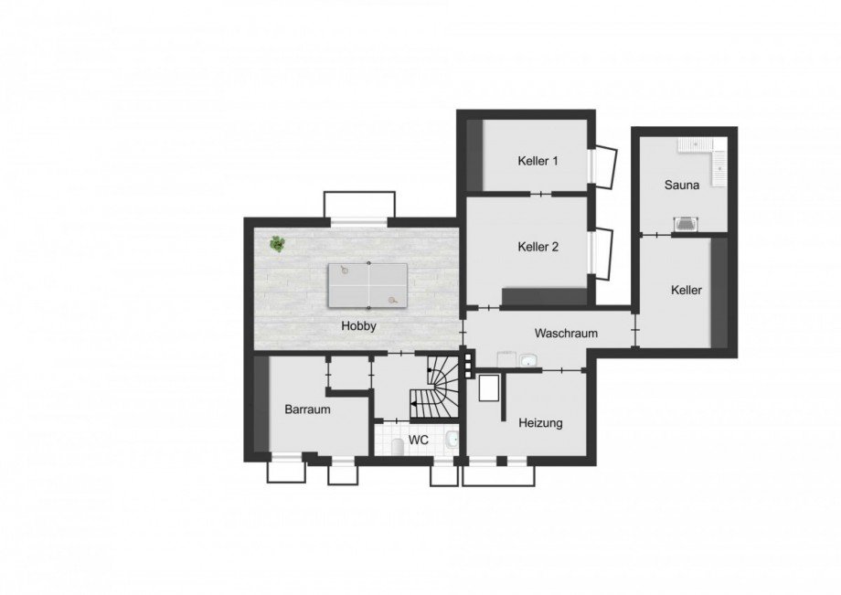 VOLLUNTERKELLERUNG Einfamilienhaus Bochum
