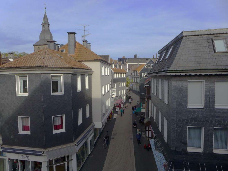 Einkaufen in Fu�g�ngerzone Reiheneckhaus Bochum