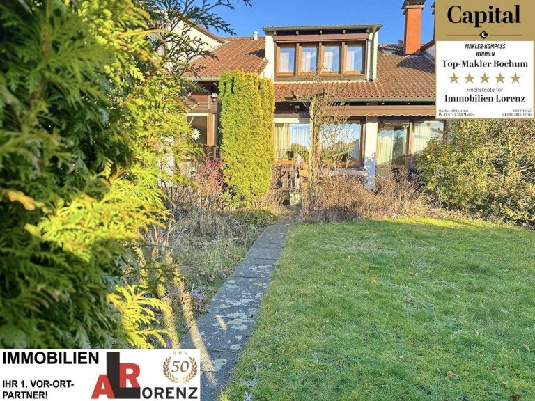 1-Fam.-INDIVIDUAL-Rhs Bochum Reihenmittelhaus LORENZ-Angebot in Langendreer: In zentraler, ruhiger Lage. Gepflegtes, helles 1-Fam.-INDIVIDUAL-Rhs