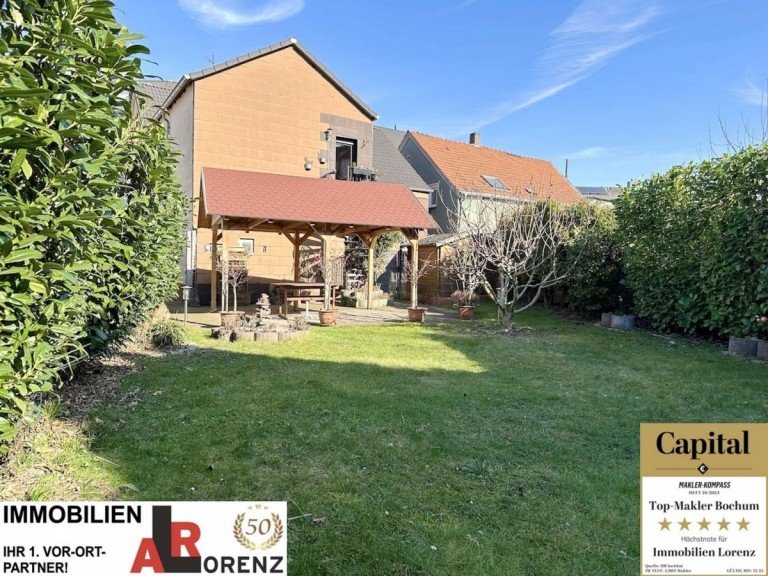 Ideales CITY-2-Fam.-Haus! Bochum-Wattenscheid Zweifamilienhaus LORENZ-Angebot in WAT: Sehr zentral. Freist. 2-Fam.-Altbau. Gr��tenteils modernisiert. Ca.205 m� Wfl