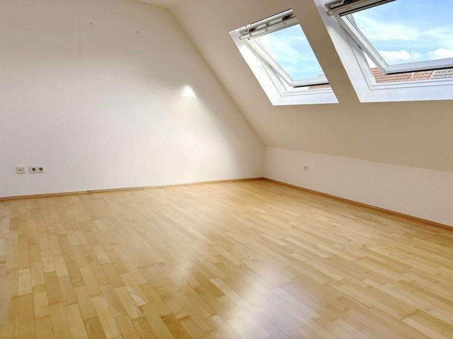 Gem�tliches Schlafzimmer. Dachgeschosswohnung Bochum